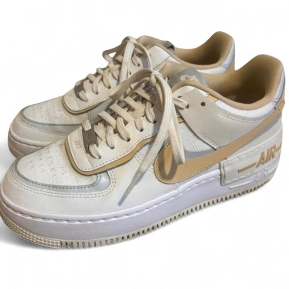 Nike Women's‎ White and Cream Trainers